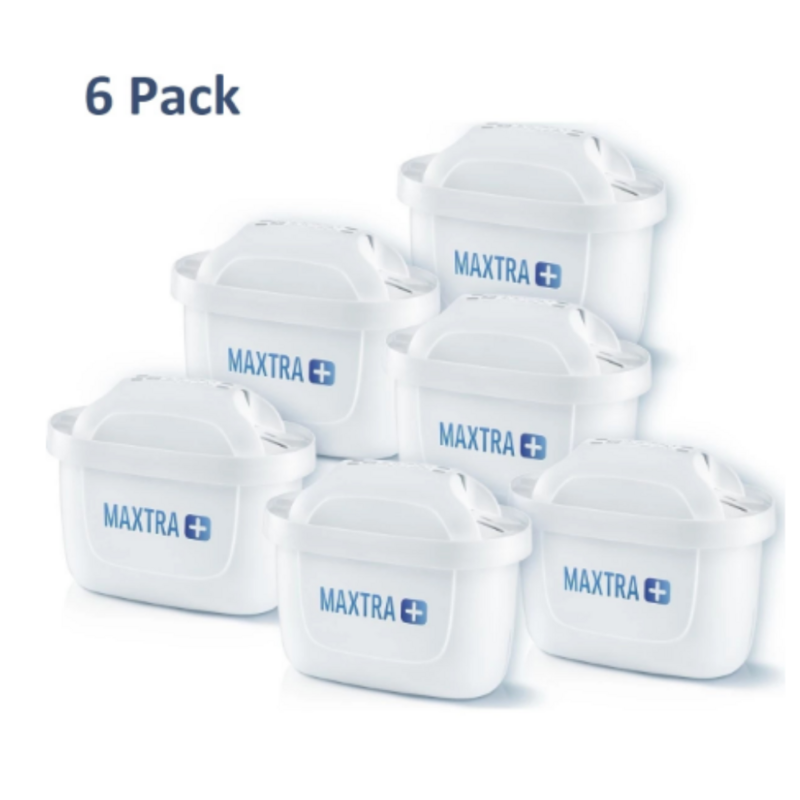 Compatible avec BRITA MAXTRA + 1/2/4/6/12 Pack de cartouches de filtre à eau de rechange carafe taille familiale propre