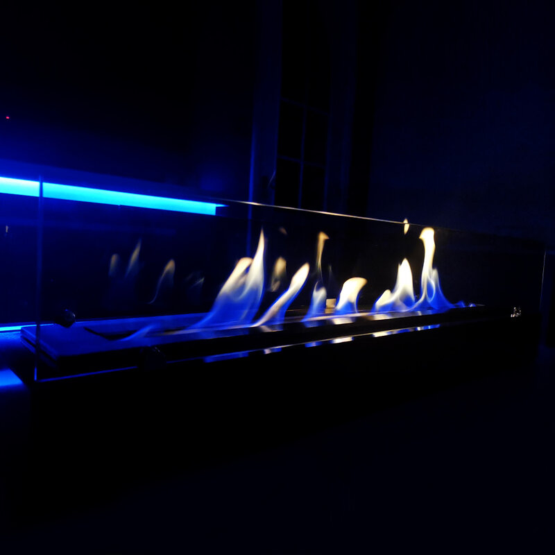 Zen Dekorasi Kualitas Tidak Berbau Tanpa Asap Bioetanol Perapian Desktop Api Kecil Skandinavia Dekorasi Besar