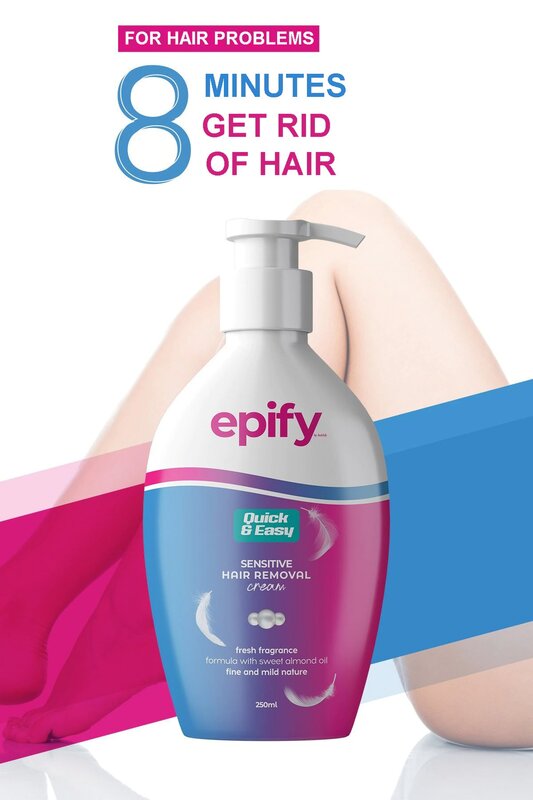 Epify-脱毛クリーム,スパチュラ,250 ml自然で健康的なビジョンクリスタル脱毛器ワックスブルマgommeスパトメント