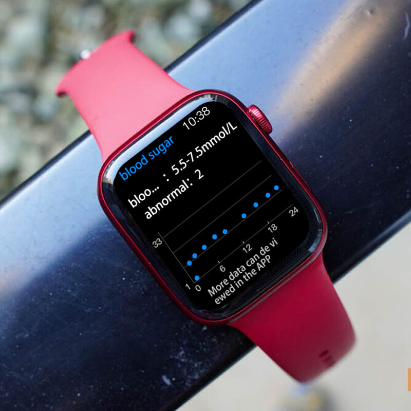 2022 Nieuwe Smartwatch Met Blood Sugar Monitor Sos Locationg Delen Bloeddruk Horen Rate Monitoring Smart Smartwatch Glucometer