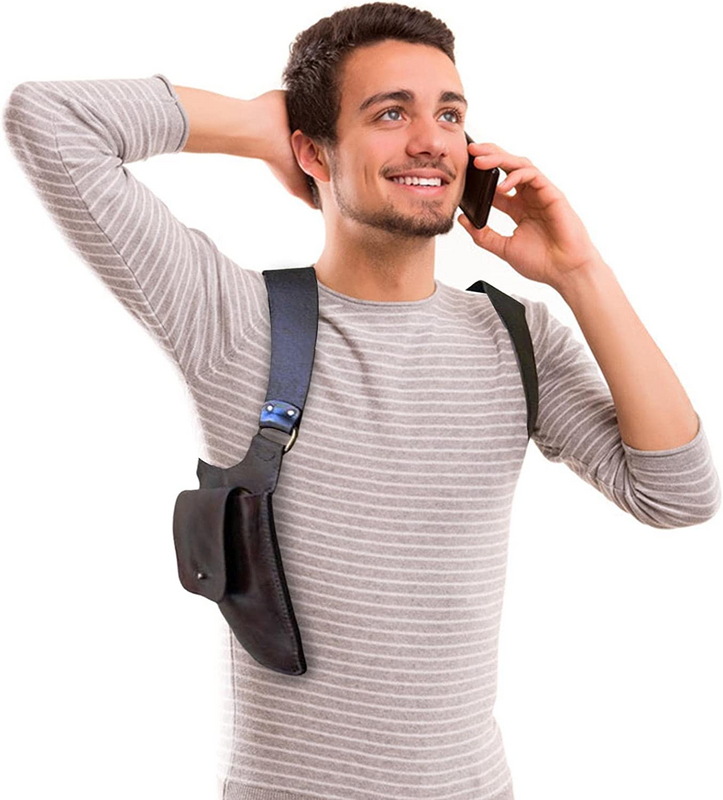 Steampunk escondido axilas ombro saco anti-roubo escondido bolso para homens mulheres axila coldre festival de viagem traje Prop