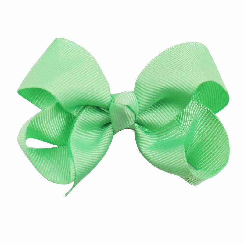 50PCS 3inch (7cm)  Hair Bows Hair Clips For Babies Toddlers Teens Wholesales