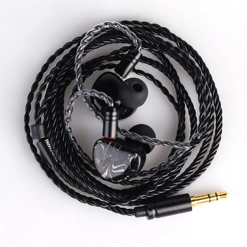 Tripowin Cencibel dynamiczny sterownik o wysokiej rozdzielczości IEM odłączany kabel106db SPL/mW w uchu słuchawkowym 0.78 2pin gniazdo słuchawkowe