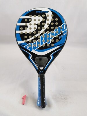 BullPadel-raqueta de 3 capas de fibra de carbono, raqueta de tenis de espuma EVA, para playa