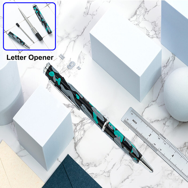1 pz Letter Opener buste aperte con facilità per la casa e l'ufficio forniture per posta busta apri coltello coltello apertura lettera in metallo