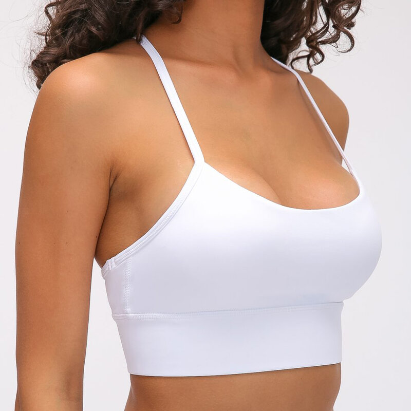 Lulu Bra Flow Y Sports Bra Woman Top High Quality Bras Quick Drying Top Designed for Yoga with Pockets Removable Cups