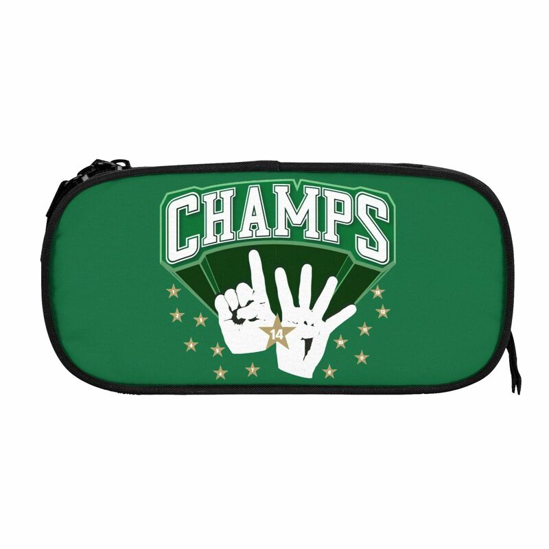 Maccabi Haifa Green Apes Big Capacity Pencil Pen Case Stationery Bag Pouch Holder Box Organizer for Teens Girls Adults Student
