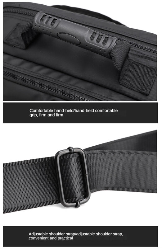 새로운 다기능 어깨 가방 방수 세 사용 노트북 가방 대형 레저 가방 비즈니스 남자 가방