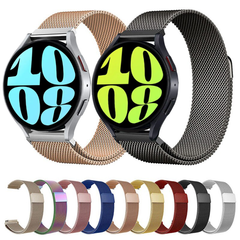 Cinturino magnetico per Samsung Galaxy Watch 5/4 44mm 40mm Classic 46mm 42 Active 2/Gear S3 bracciale per Galaxy Watch 5 pro 45mm