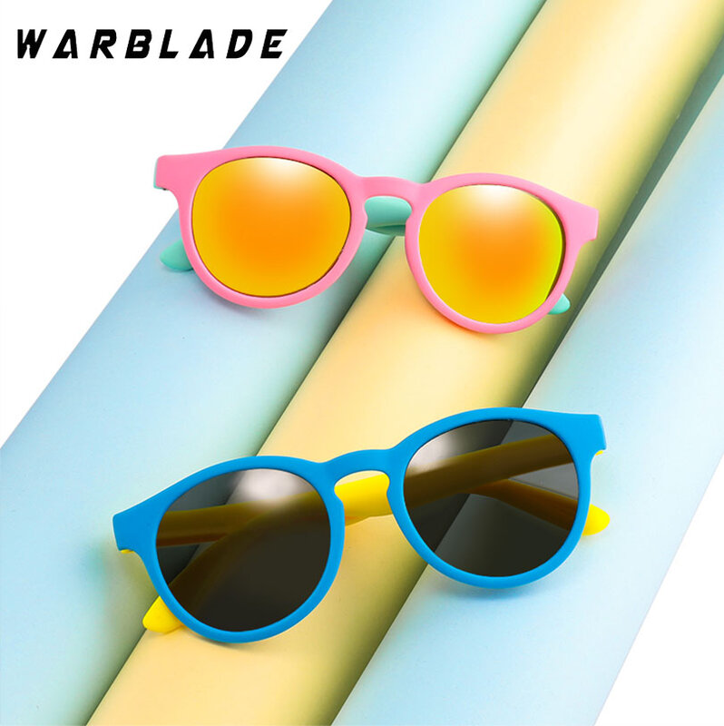 WarBLade-gafas de sol polarizadas para niños lentes HD coloridas y 