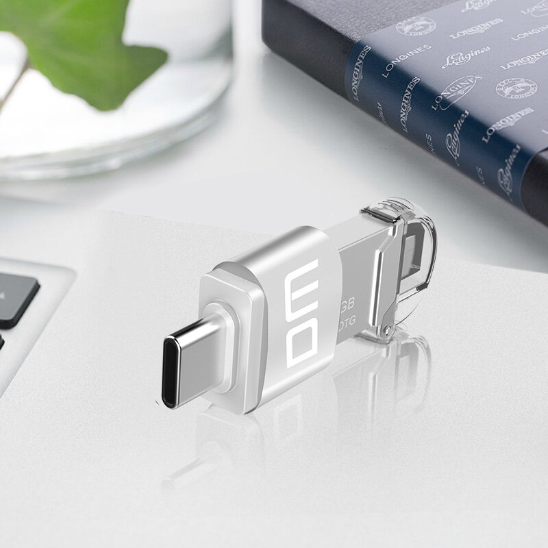 DM-Adaptador USB tipo C a USB 2,0, Thunderbolt 3, Cable OTG para Macbook pro Air, Samsung S10, S9