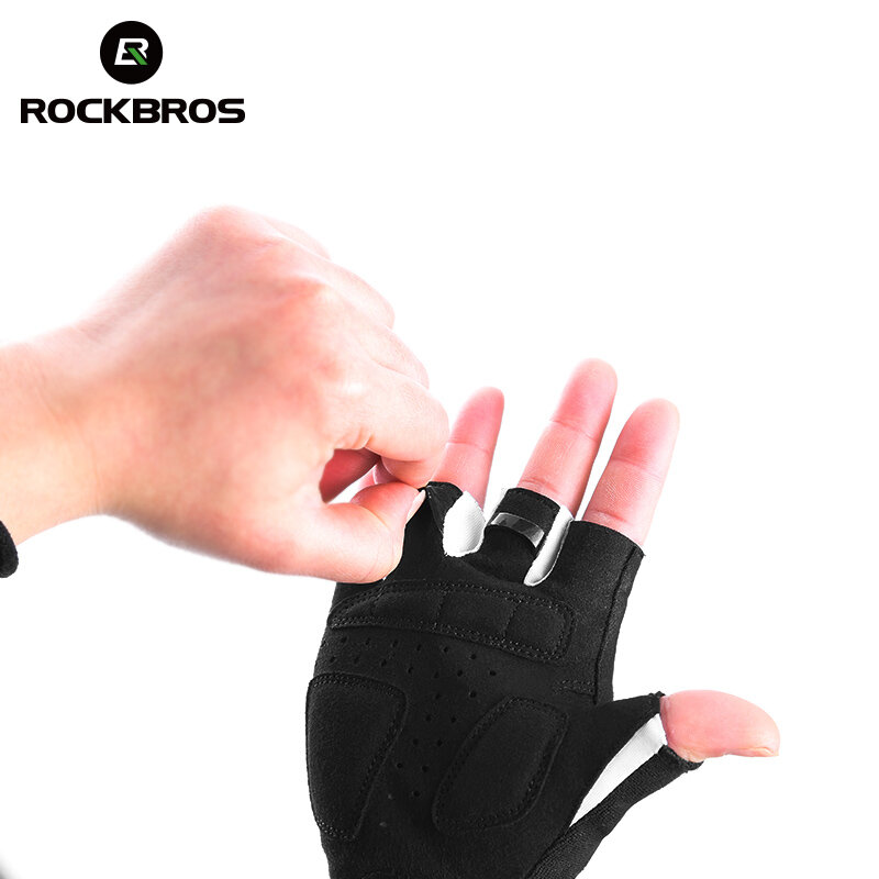 ROCKBROS Cycling Gloves Half Finger Sport Anti-stock Gloves Kids Boys Girl Bike Gloves Kids Guantes Ciclismo Gel Pad Gloves