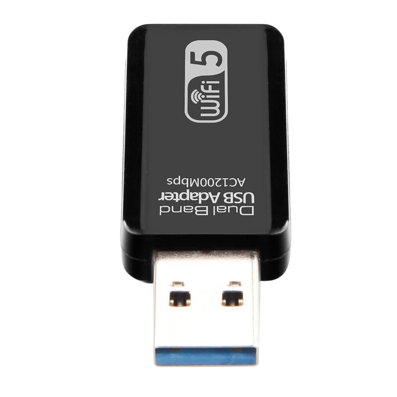 USB Wifi karta sieciowa Adapter 2.4G/5G Dual-Band bezprzewodowy odbiornik klucz AC Adapter wifi dla Windows 7/8/10 Mac OS