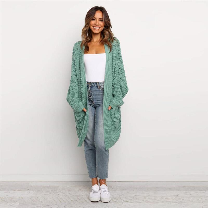 Women Cardigan 7 Colors Autumn Winter Female Cardigans S To XL Long Sleeves Women`s Jacket 2020 Autumn Women`s Clothing