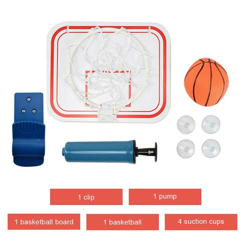 Funny Mini Plastic Basketball Hoop Over Toys Kit Indoor Home Basketball Fans Sports Game Toy Set For Kids Adults
