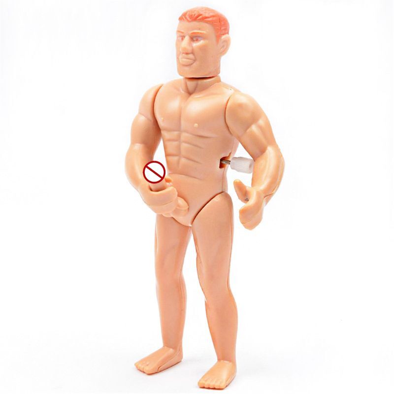 Śmieszne Masturbating Man figurka zabawka zabawki nakręcane Prank Joke Gag dla ponad 14 lat dorosłych gry Sex produkty seks erotyczny zabawki