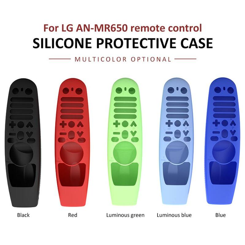 Soft Cases Environmental Anti-Drop Shockproof Waterproof Protective Silicone Case Cover For LG AN-MR600 Remote Control
