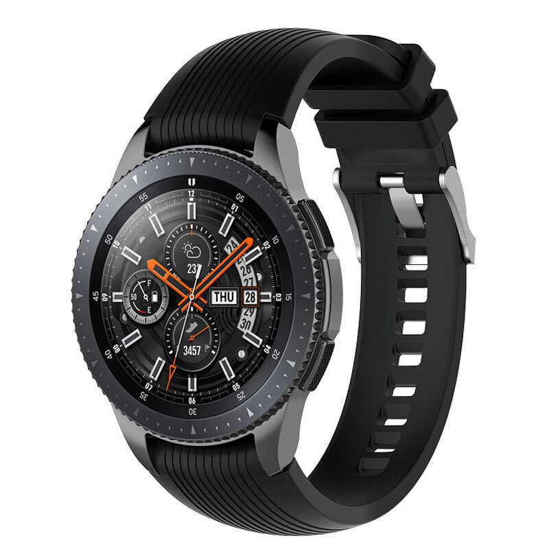 Correa de reloj para Samsung Gear S3 Frontier, Banda Clásica de repuesto para Samsung Galaxy watch de 46mm, 45mm, 42/41mm, 20mm y 22mm