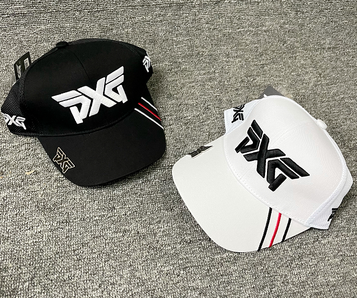 Moda masculina e feminina parsons xtreme golf marca P-PXG logotipo do metal chapéu com marca boné de beisebol pára-sol e respirável chapéus casuais