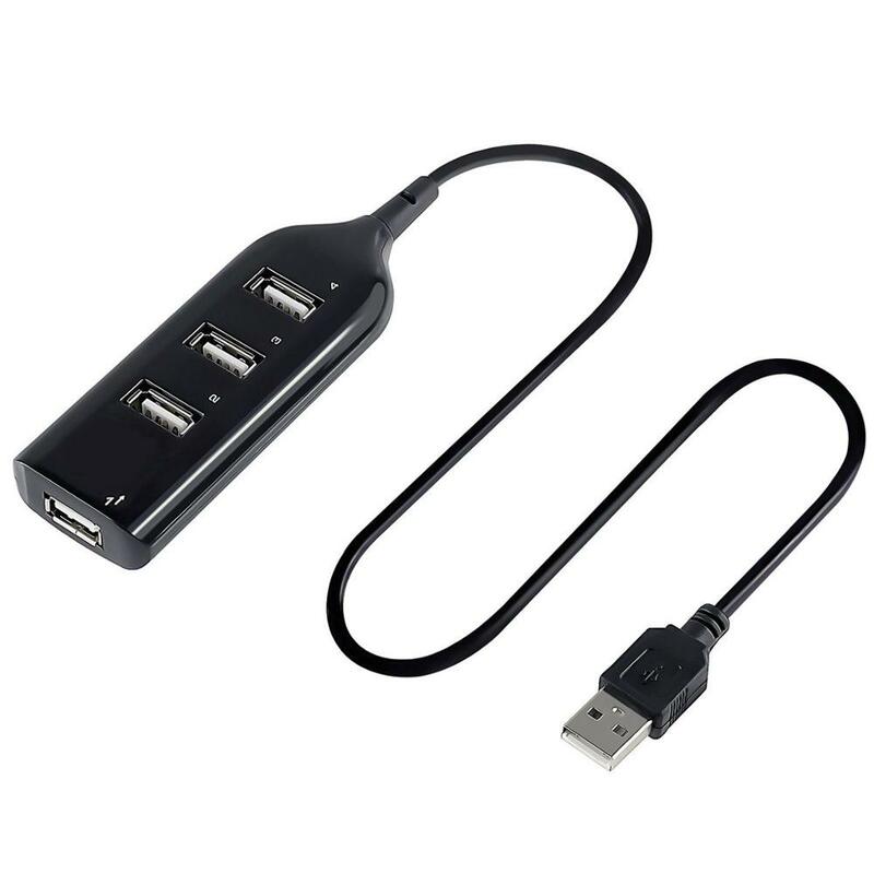 Onbian – HUB USB 2.0 Multi ports 4 ports, adaptateur HUB haute vitesse pour PC portable, accessoires d'ordinateur, nouveau Livraison rapide Dropshipping