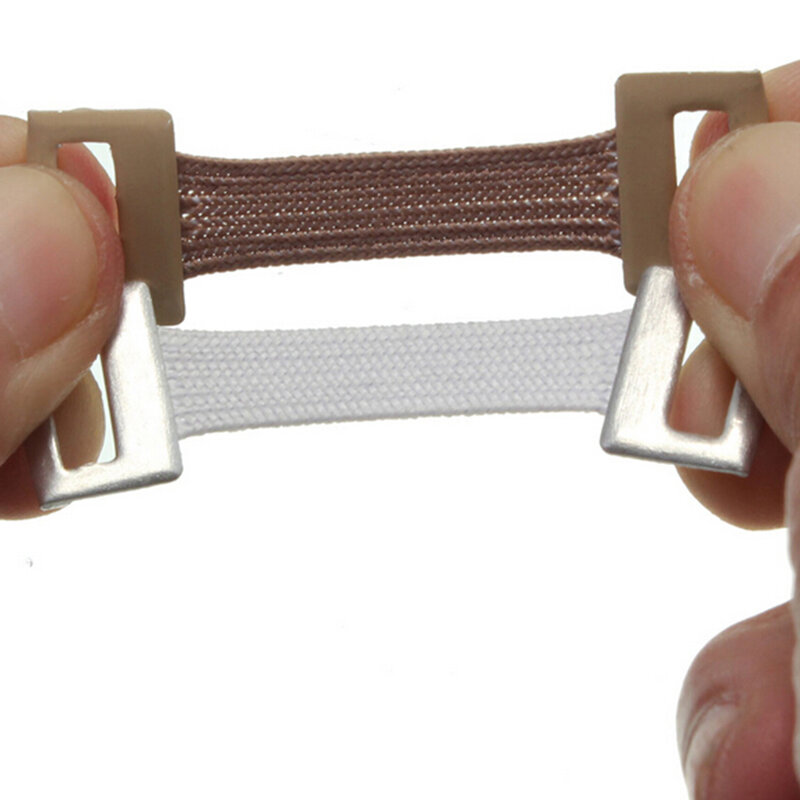 ร้อน 10 ชิ้น/ถุงสีขาวกาแฟเปลี่ยนยืดหยุ่นผ้าพันแผลยืดคลิปโลหะ Fixation Clamps Hooks First Aid Kit สำหรับกีฬา