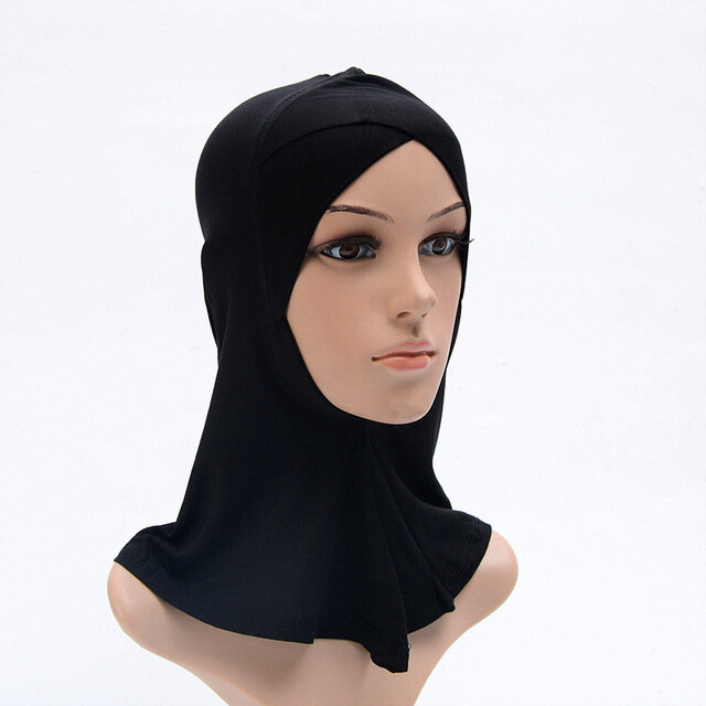 女性の綿のヘッドスカーフ,イスラム教徒の女性のためのヒジャーブ,アンダーシャツ,スカーフ,ショール,バンダナ