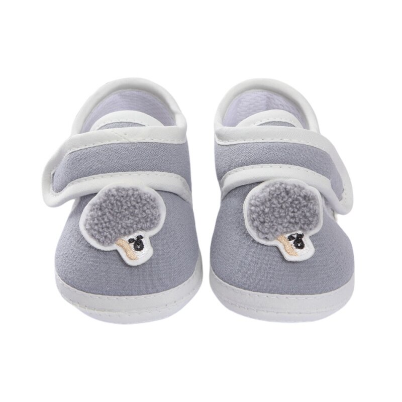 Spring Newborn Baby Girls Crib Shoes Infant Sneakers Soft Sole Toddler Casual Shoes Cozy Cartoon First Walker Prewalker 0-18M