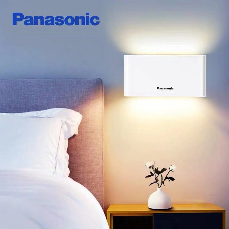 Panasonic LED Wall Lamp Modern Home Lighting Wall Light Aluminum Lamp Bedside Living Room Home Hallway Hotel Corridor Lighting