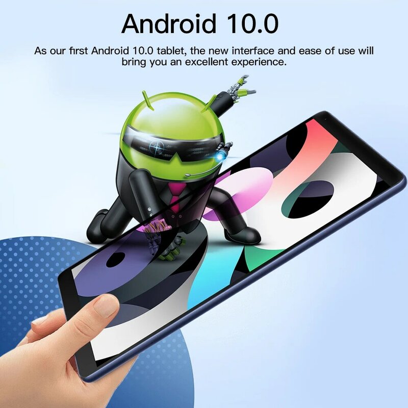 Nuovo Tablet P80 da 8 pollici Android 10 Ten Core 6GB RAM 128GB ROM Tablet PC 1280x800 4G rete GPS Dual wifi altoparlante telefono Tablette