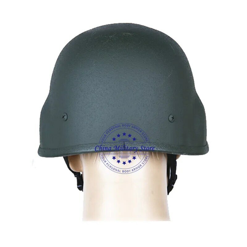 Legergroen Staal Helm Kogelvrije Helm Pasgt Ballistische Helm Voor Militaire Politie Zelfverdediging Levert