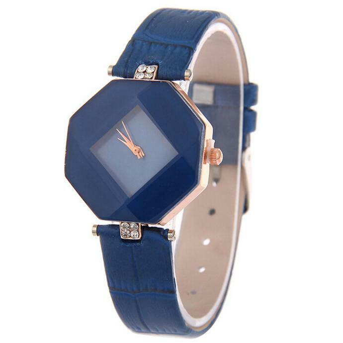 Nowe mody Unisex moda zegarek na rękę ze strasów sukienka damska zegarek kwarcowy zegarek ze stali nierdzewnej hurtownia i Drop Shipping