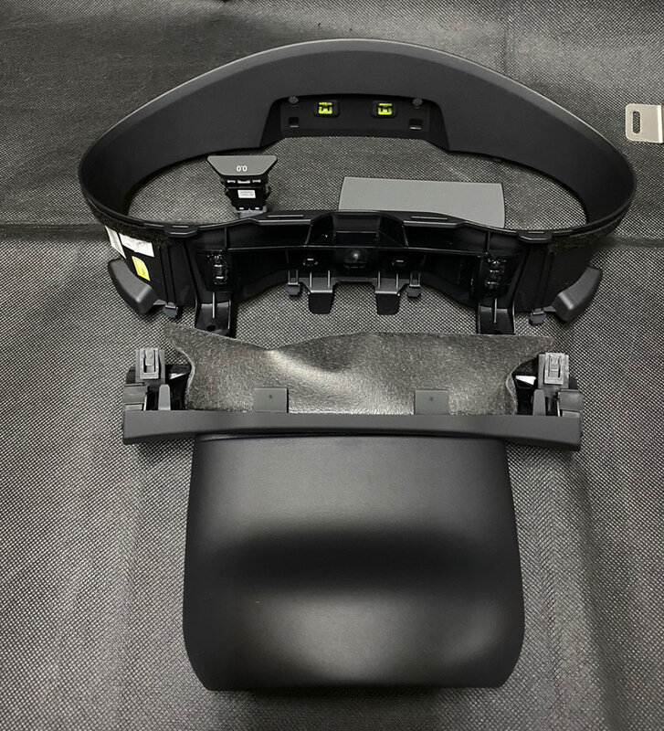 Per Audi A3 S3 cornice dello strumento LCD custodia in pelle custodia pulsante di ripristino dello strumento staffa dello strumento