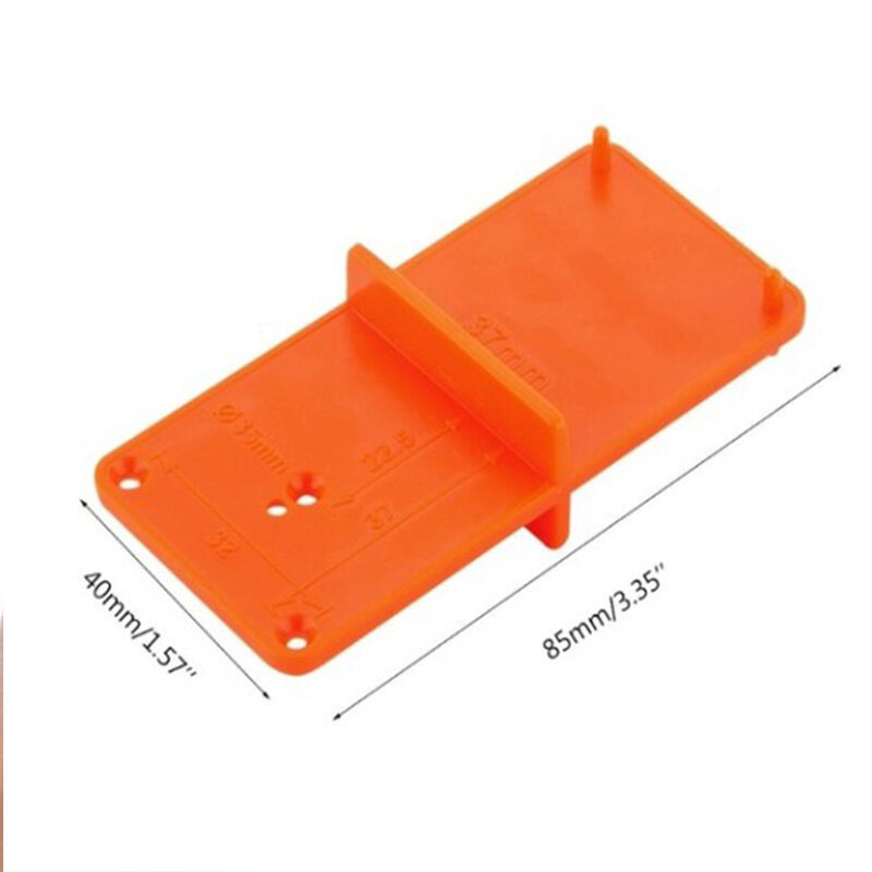 35mm 40mm Hinge Hole Drilling Guide Locator Hole Opener Template Door Cabinets DIY Tools For Woodworking Hand Tools Set