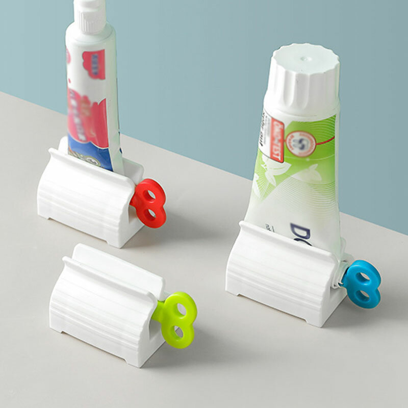 ยาสีฟันบีบ Artifact Squeezer คลิป-บนในครัวเรือนอุปกรณ์ยาสีฟันอุปกรณ์ห้องน้ำขี้เกียจยาสีฟันหลอด Squeezer ก...