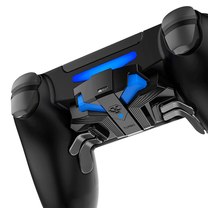 وحدة تحكم خلفية معدنية مع محول مفتاح توربو ممتد مناسب لسوني PS4 Strike Pack ، معدات ألعاب الفيديو