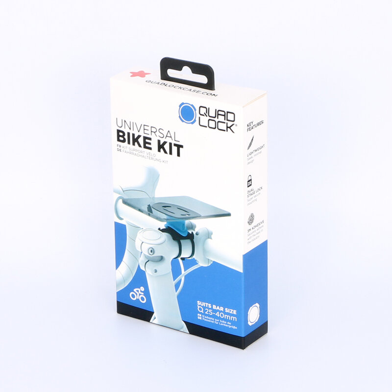 Quadlock Bicycle Handlebar Stem Holder Phone Holder with Quick Mount Case for Universal Phone Case Bike Mount Shockproof
