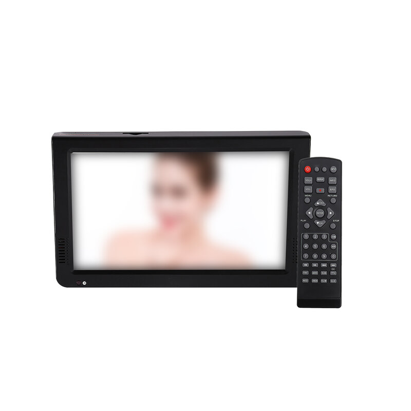 LEADSTAR 10 inch HD Portable TV DVB ATSC ISDB-T tdt Digital and Analog mini small Car Television Support USB SD MP4 H.265 AC3