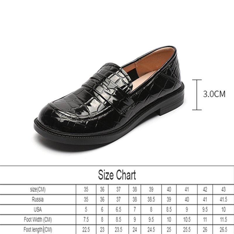 AIYUQI Loafers Women 2021 Spring New Patent Leather Red Casual Shoes Women British Style Thick Heel Low-heeled Girl Shoes