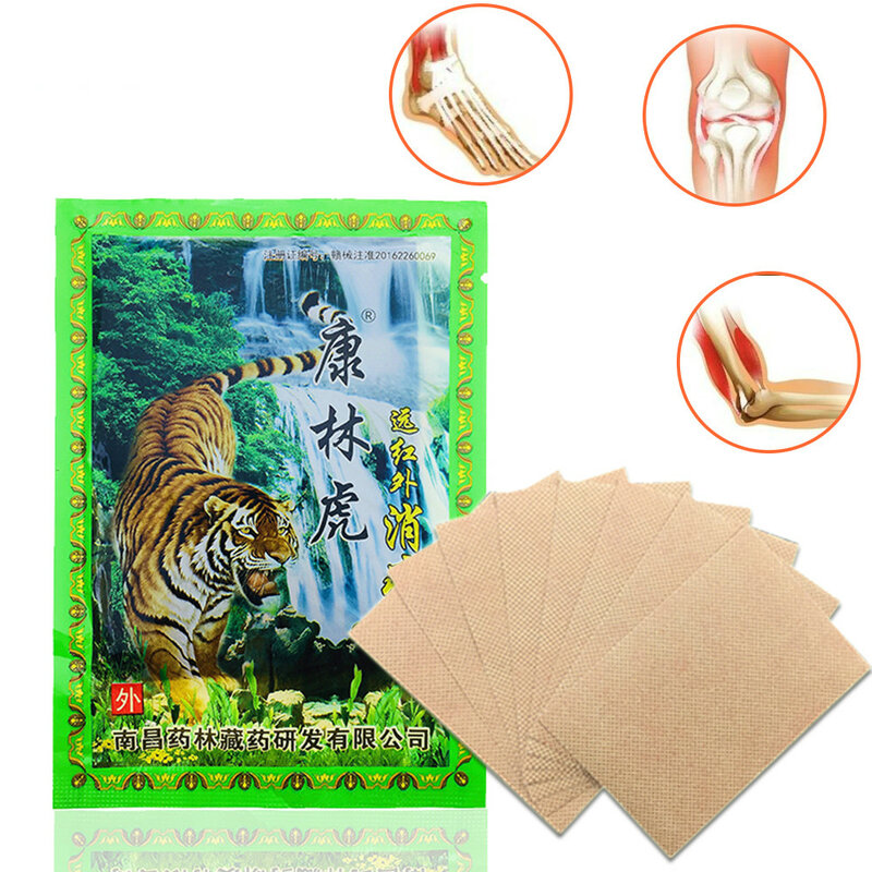 8pcs Medical Tiger Balm Joint Pain Patch Killer Body Back Relax Neck Back Body Pain Relaxation Pain Plaster