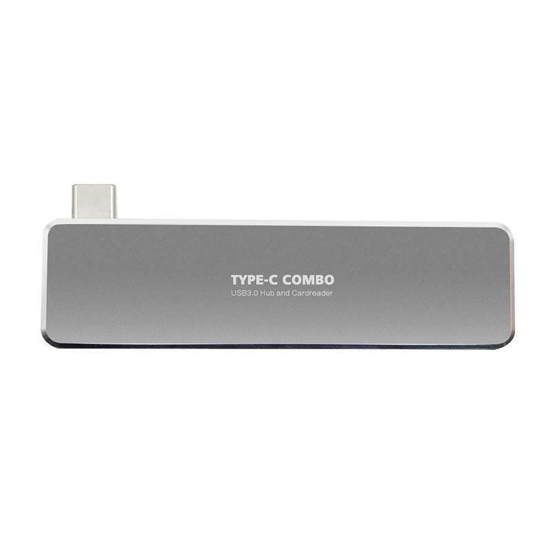5-in-1 USB3.0 Hub Type C Adapter TF Card for PC MacBook Pro 2016/2017/2018/2019 New iMac/Pro Computers Notebook Chromebook