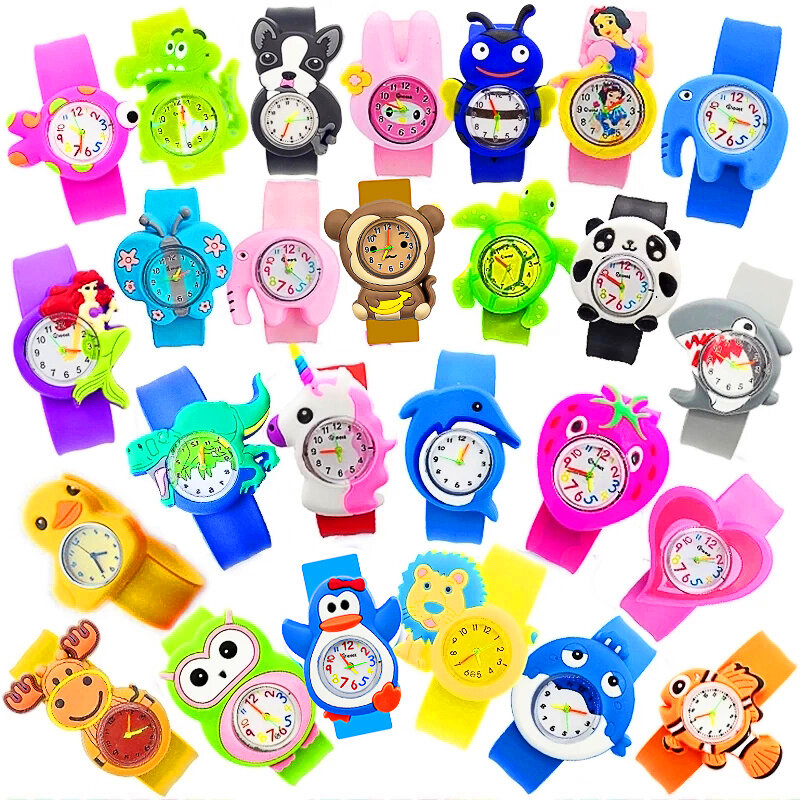 Reloj electrónico para niños de 1 a 9 años, 21 patrones, juguetes para bebés, regalo de fiesta
