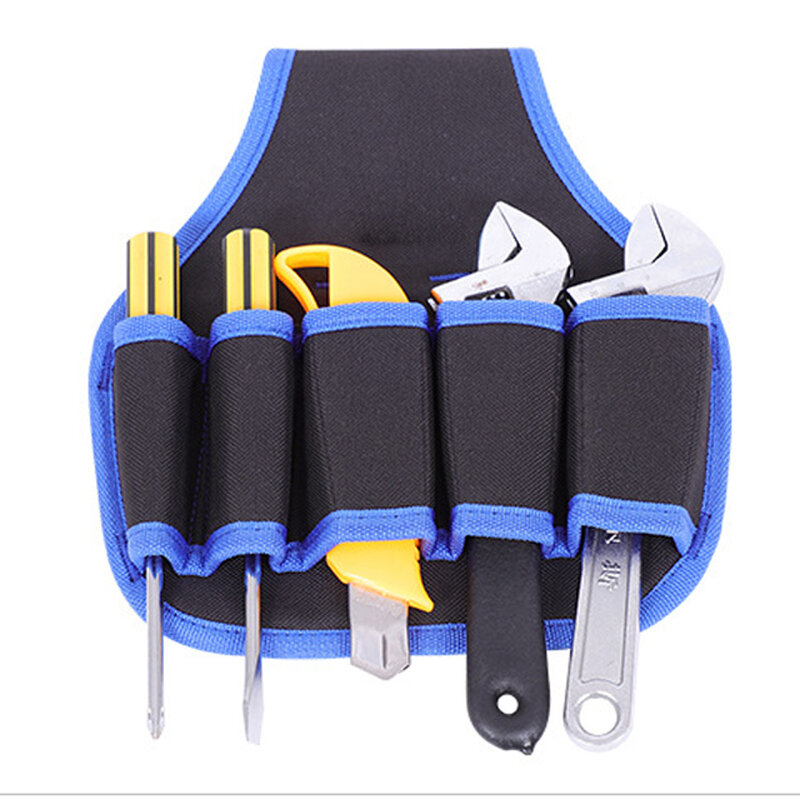 Bolsa de herramientas multifuncional para electricista, bolso de cintura de trabajo 600D, cinturón de herramientas, bolsa de almacenamiento de tela Oxford artesanal, organizador de herramientas
