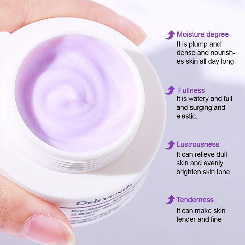 Crema Facial antienvejecimiento para el cuidado de la piel, crema reafirmante para el estiramiento, blanqueamiento de líneas finas, hidratante