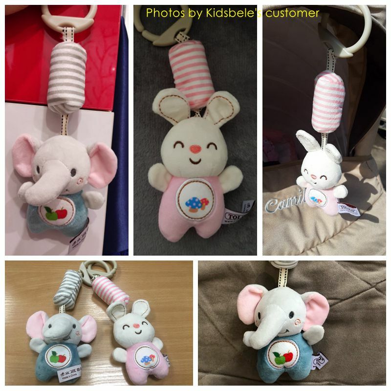 Mainan untuk Anak Yang Baru Lahir Bayi Pendidikan Mainan Lembut Plush Ponsel Mainan Kerincingan Mainan Kidsbele Gajah Susun Mainan Bayi Handbell