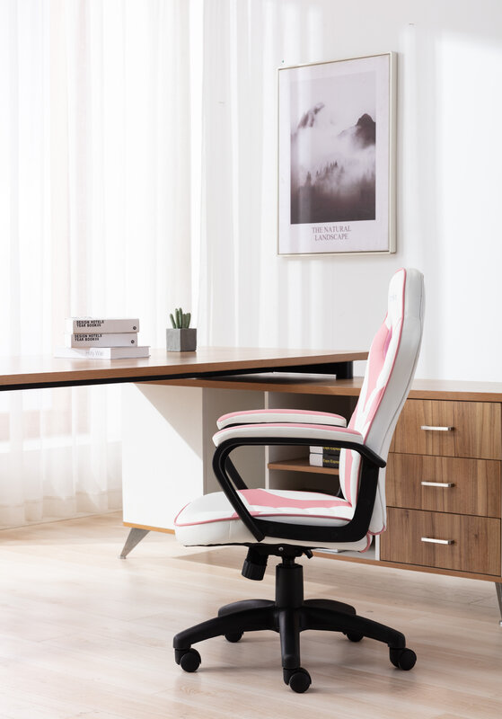 "Fotel gamingowy styl wyścigowy biuro obrotowe komputerowe krzesło biurowe ergonomiczne krzesło konferencyjne