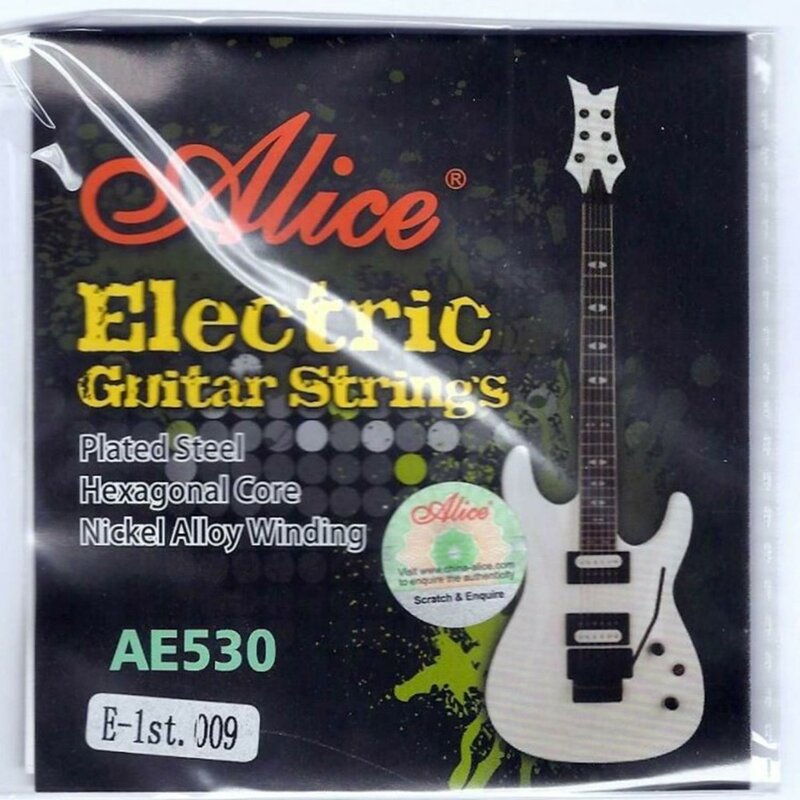 Instrumenty muzyczne wyposażenie pojedynczych strun gitarowych AE530