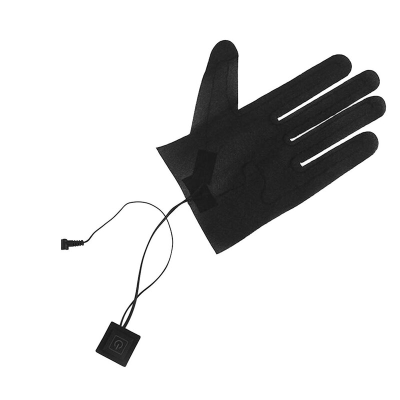 Аксессуары перчатки с подогревом 7,4 в электрические Складные портативные пальцы регулируемые зимние 3-скоростные уличные тепловые приспос...