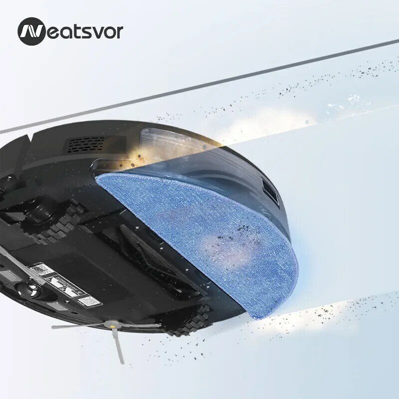 NEATSVOR X600 Pro جهاز آلي لتنظيف الأتربة بالليزر 6000PA إدارة خريطة الشفط القوية مسح الأرض ومسح الأرض في واحد