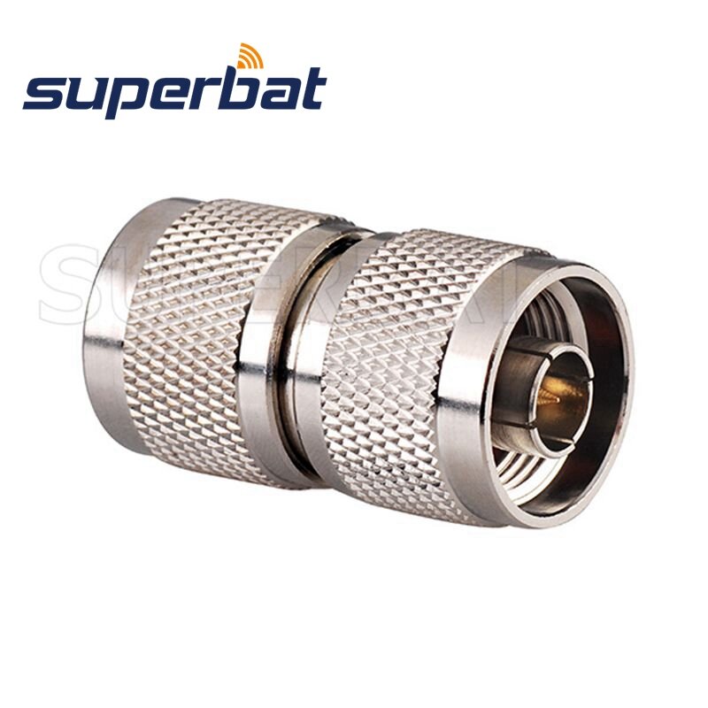Superbat 5 шт. N адаптер N штекер-штекер для прямого радиочастотного коаксиального разъема