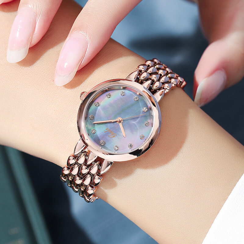 GEDI luksusowe kobiety zegarki ze stali nierdzewnej wodoodporny zegarek dla kobiet moda Casual damski zegarek kwarcowy na rękę dla kobiet 2022